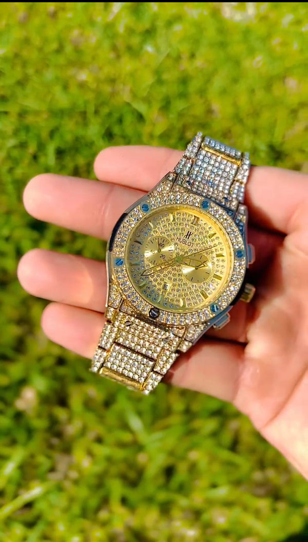 The Diamond Gold Prestige Watch - Quick Baskets
