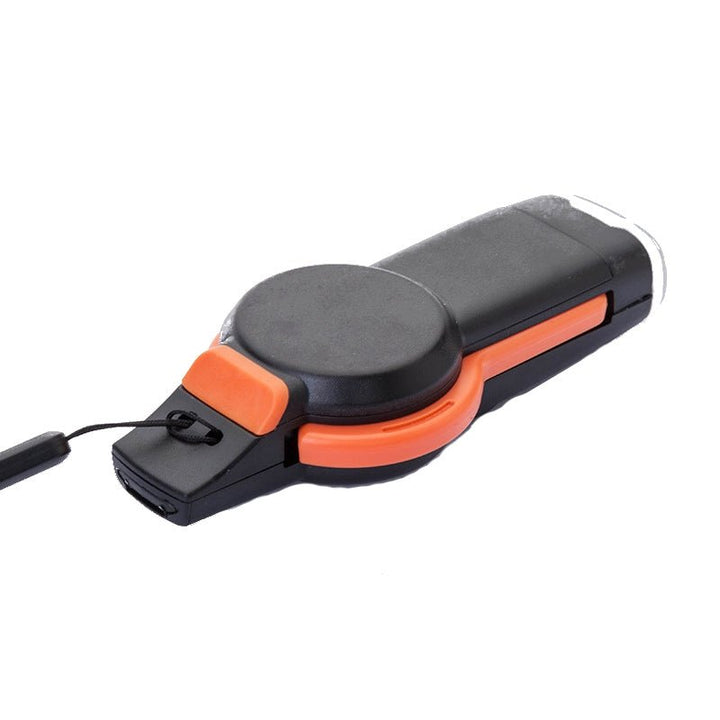 7 in 1 Outdoor Survival Whistle Keychain With Compass Magnifier LED light Thermometer - Quick Baskets